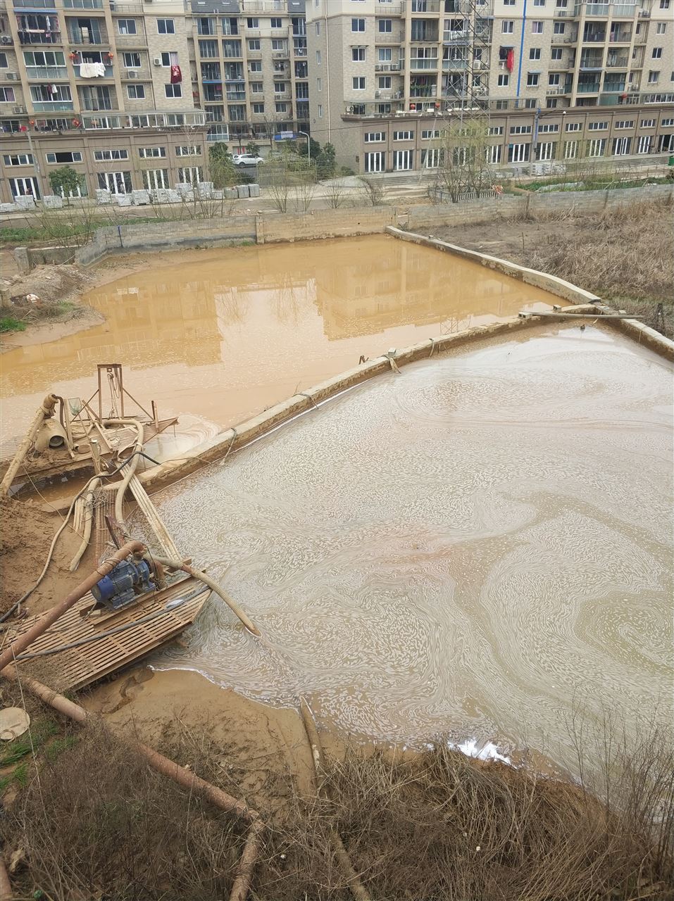 莫力达瓦沉淀池淤泥清理-厂区废水池淤泥清淤